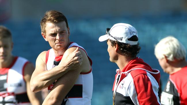 Brendon Goddard has hit back at Scott Watters’ claims that St Kilda’s culture was broken.