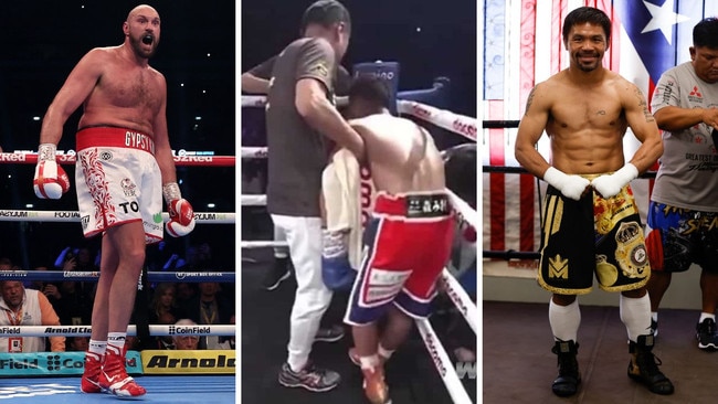 Three bombshells have rocked the sport of boxing.