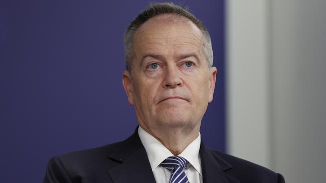 Bill Shorten says the wait times are ‘unacceptable’ and costing the hospital system up to $3m a day. Picture: Dylan Coker