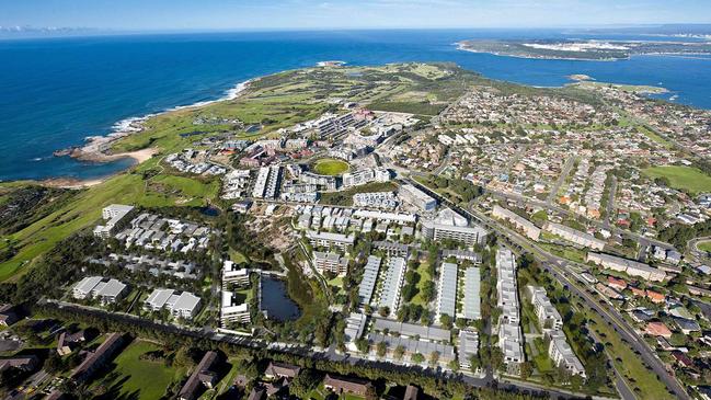 Artist's impression of the residential development of Little Bay Cove at Little Bay in southern Sydney, NSW. Little Bay Cove is next to the Prince Henry development.