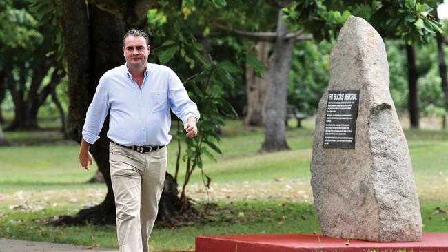 Whitsunday MP Jason Costigan at Seaview Park in Bucasia. Picture: Tony Martin