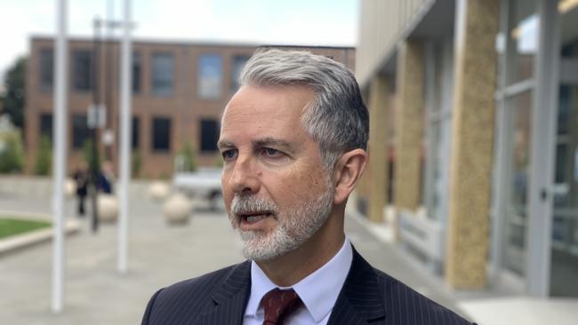 Canberra Liberals MLA Jeremy Hanson has launched a motion of no-confidence against ACT Attorney General Shane Rattenbury. Picture: Julia Kanapathippillai