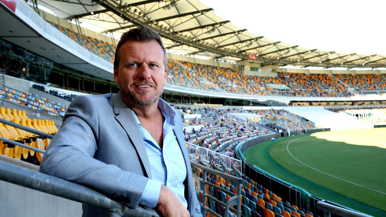 Queensland Cricketers Club CEO Lachlan Furnell at the Gabba