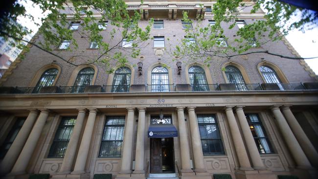 Uncertain future... the Royal Automobile Club of Australia. Picture: Christian Gilles