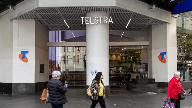 Telstra’s price hikes come after Optus increased its postpaid mobile phone plans in May. Picture: NCA NewsWire / Diego Fedele