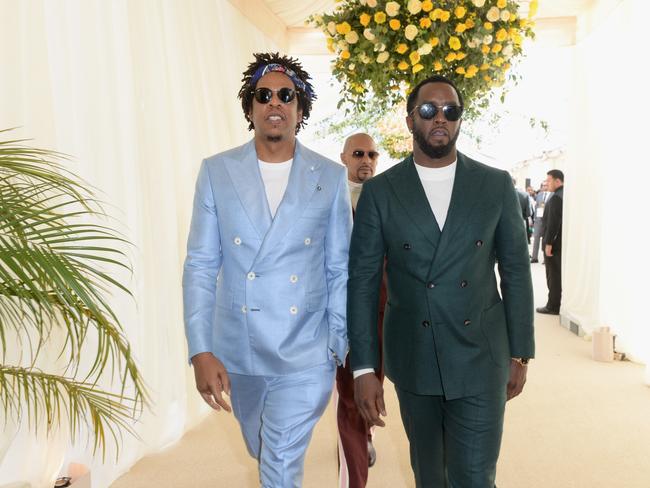 Jay-Z and Diddy in 2019 in Los Angeles. Picture: Getty Images for Roc Nation