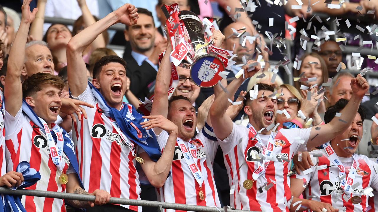 Football news 2022: Sunderland vs Wycombe Wanderers, final result, League  One Play-Off final, promotion, Championship, match report, Ad o  Akinfenwa retirement