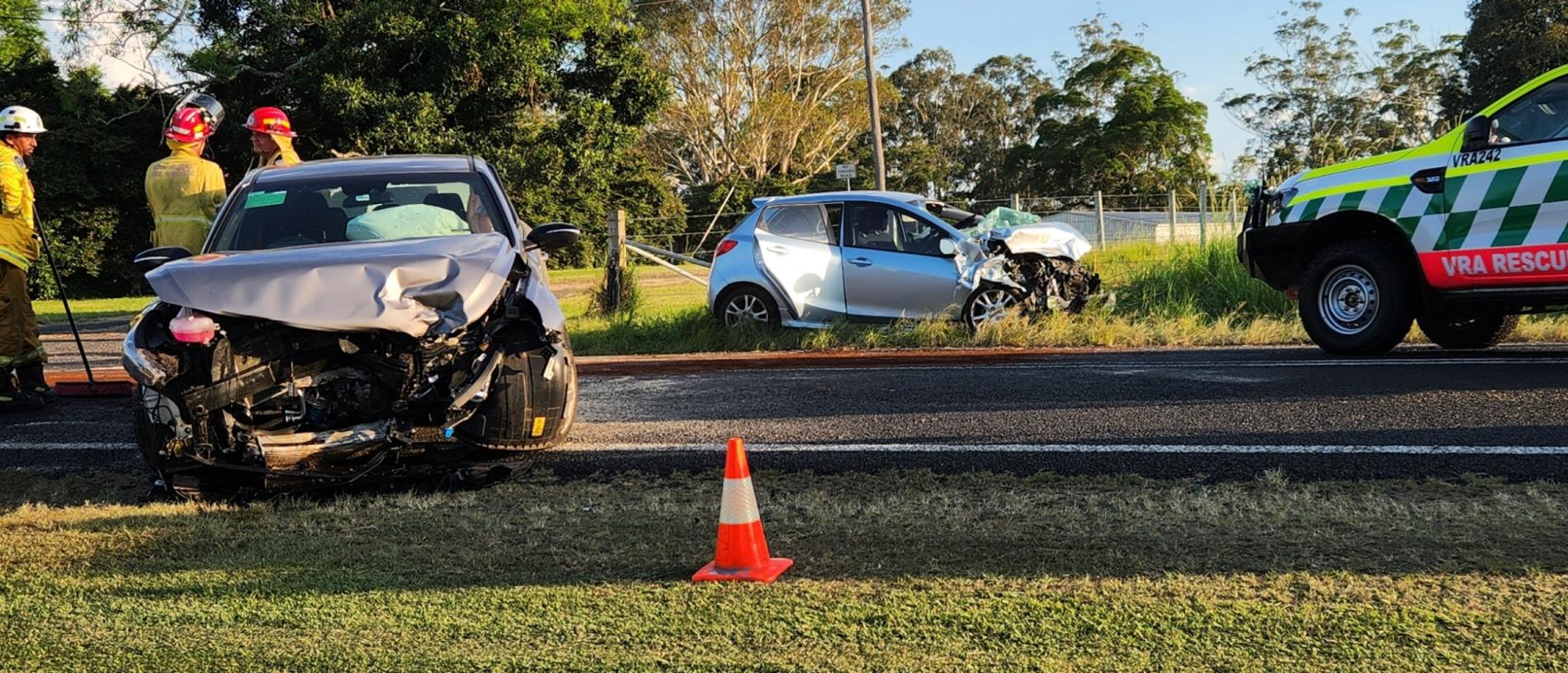 JP Autos &amp; Towing at the scene of the crash. Picture: JP Autos &amp; Towing