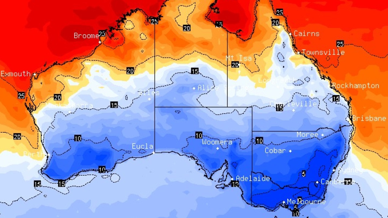 Sydney Perth Weather ‘early Winter Forecast For West Chill Continues In East Au 9985