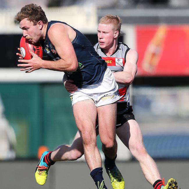 Launceston’s Jobi Harper accepted an early guilty plea to reduce his one week suspension to a reprimand. Picture: NIKKI DAVIS-JONES