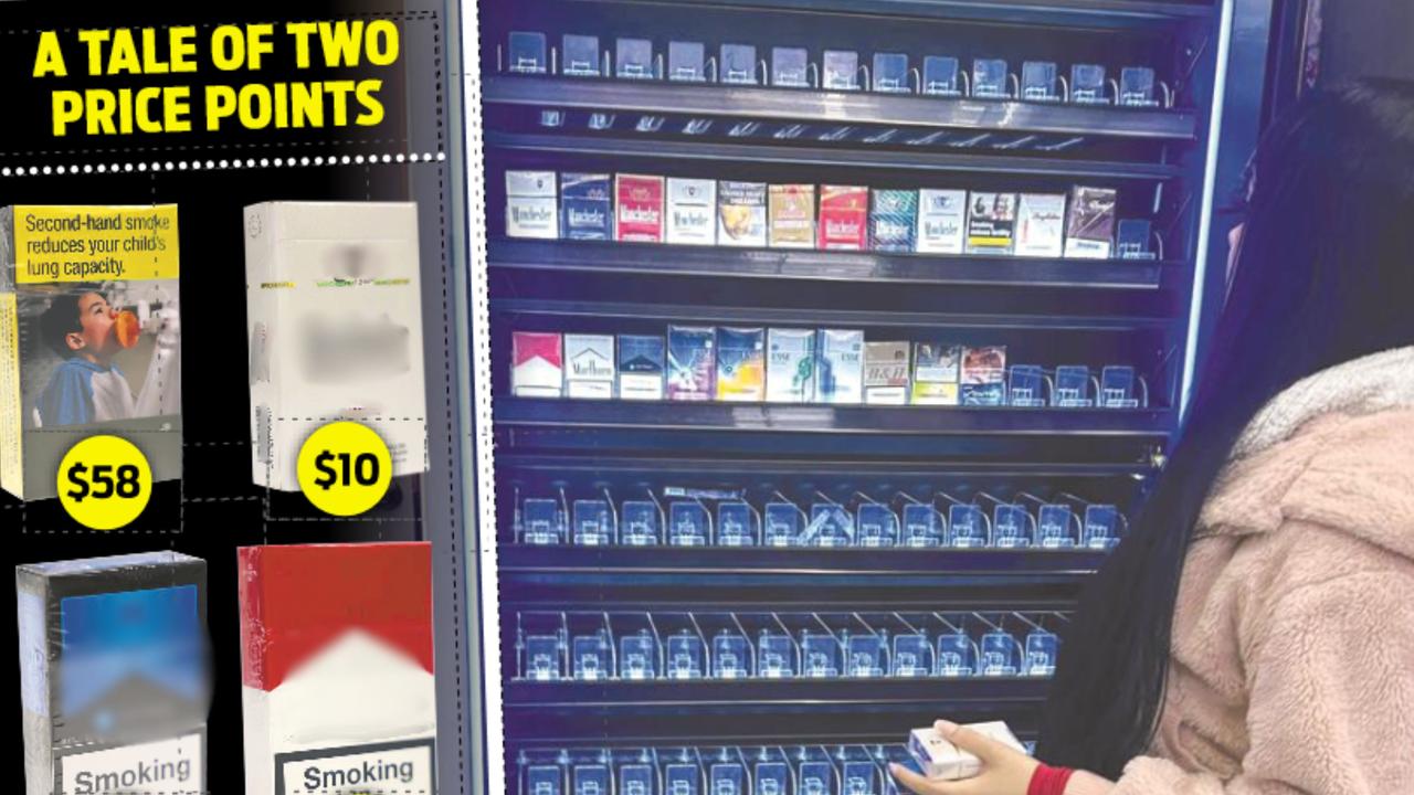 Illegal cigarettes being sold in Sydney in broad daylight