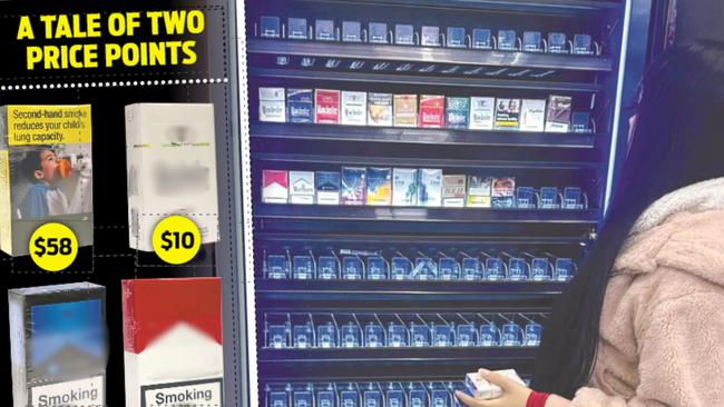 Illegal cigarettes being sold in Sydney in broad daylight