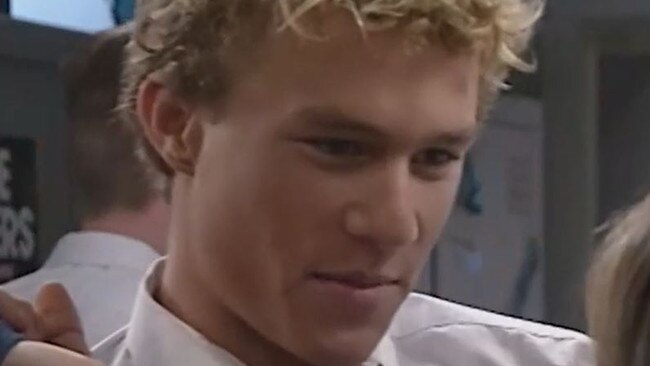 Heath Ledger was on the soap in 1996. Picture: Supplied.