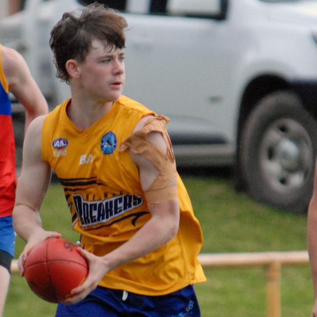 Sam Hoy is a rising talent for Bermagui. Supplied: Bermagui Breakers