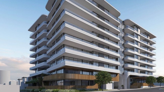 Artist impression of a Palm Beach tower proposed by the Drew Group. Picture: Drew Group.