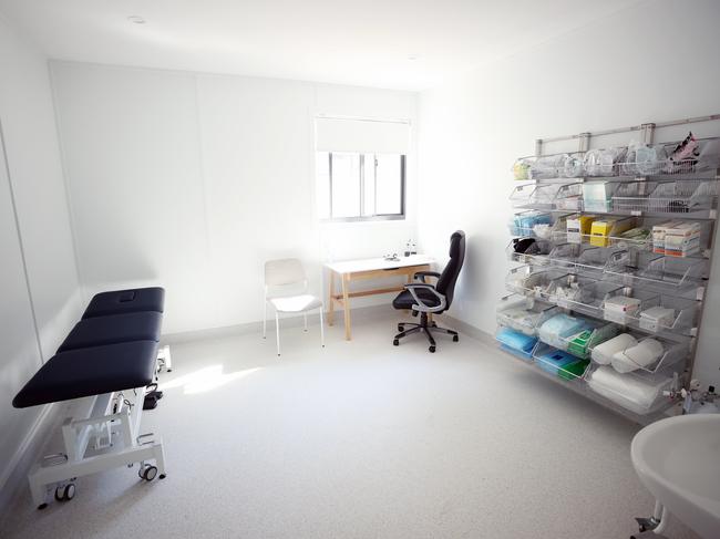 A GP consult room at Wandi Nerida. Picture: Lachie Millard