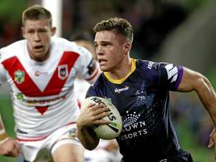 STORM RISING: Home to visit family and friends, former Highfields junior Brodie Croft says he's not looking forward to a tough pre-season with the Melbourne Storm. Picture: DANIEL POCKETT