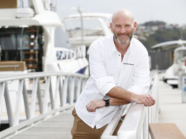 Chef Alessandro Pavoni, who runs Mosman's Ormeggio restaurant. Picture: John Appleyard