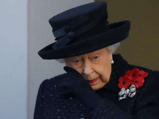 The Queen will not appear at the Cenotaph. Picture: AFP