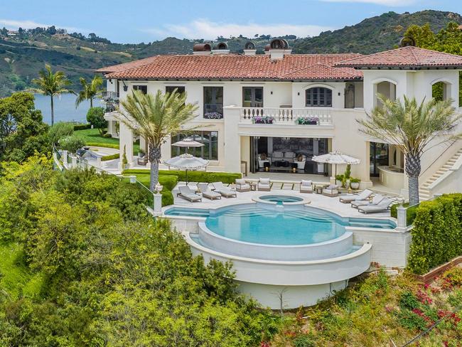 A Bel-Air home overlooking the Stone Canyon Reservoir is asking $29.95 million. ANTHONY BARCELO