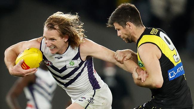 Former Fremantle player David Mundy is heading back home to Seymour next year. Photo by Michael Willson/AFL Photos via Getty Images
