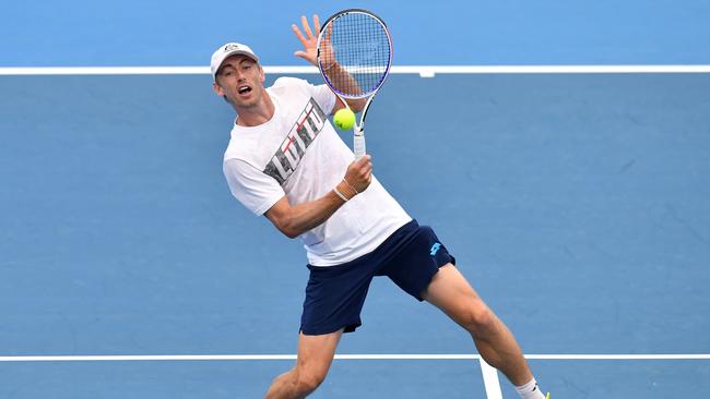 John Millman is aiming for a career-high ranking in 2020. Picture: AAP