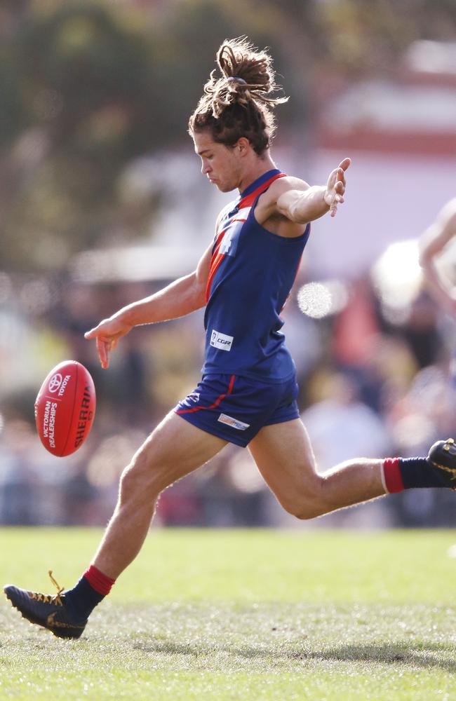 Sam Lowson’s explosiveness has won plenty of fans in the VFL. Picture: Michael Dodge/AFL Photos/Getty Images. 