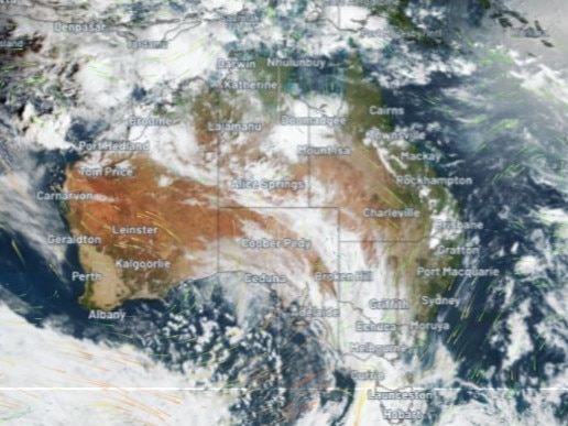 Australia is set to be smashed by rain and storms. Picture: Weatherzone.