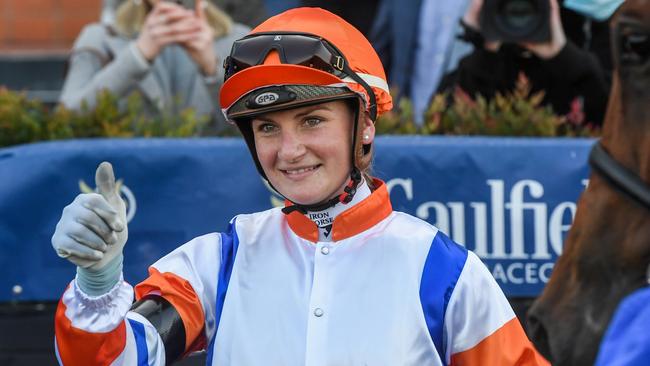 Jamie Kah has won her Supreme Court appeal against a ban for misleading stewards. Picture: Racing Photos