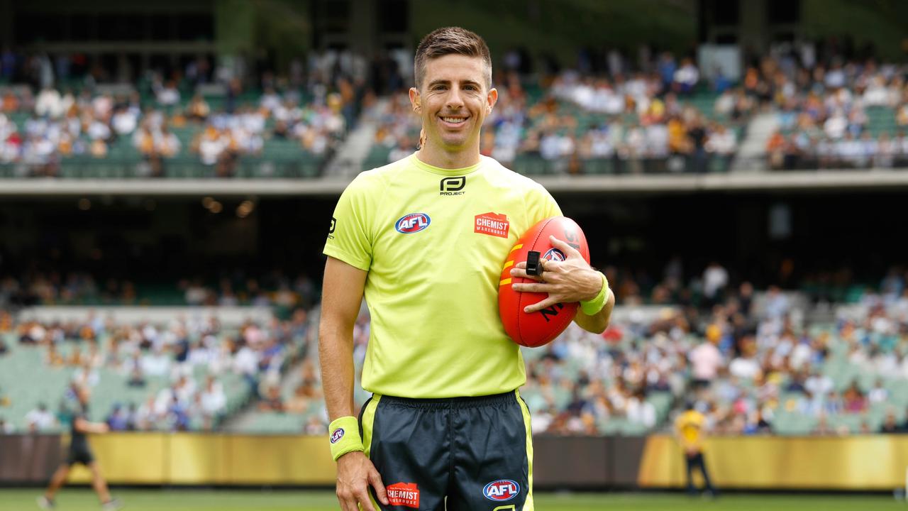 Former AFL umpire Michael Pell.