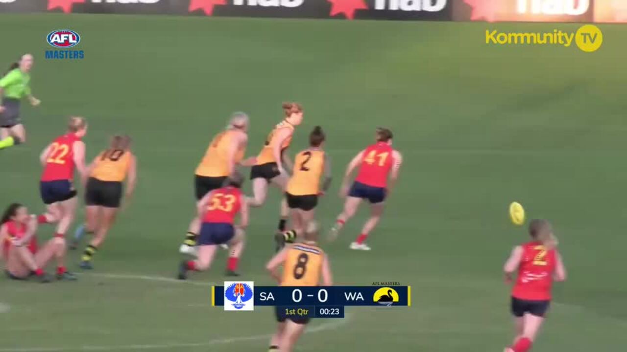 Replay: SA v WA Gold (Women 35s) — 2024 AFL Masters National Carnival Day 1