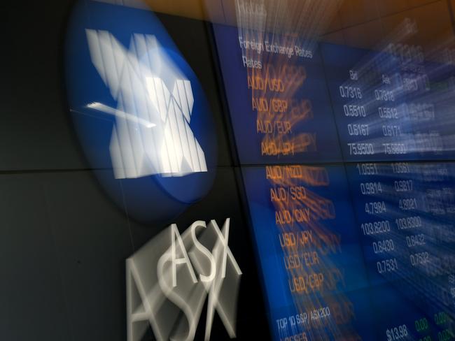 SYDNEY, AUSTRALIA - NCA NewsWire Photos NOVEMBER, 19, 2020: Digital market boards at the Australian Securities Exchange (ASX) in Sydney. Picture: NCA NewsWire/Joel Carrett