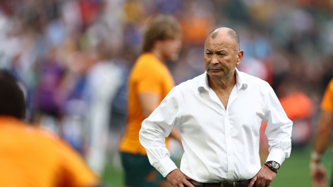 Wallabies coach Eddie Jones has been savaged by loyal fans questioning why he has not honoured his contract. Picture: Chris Hyde/Getty Images