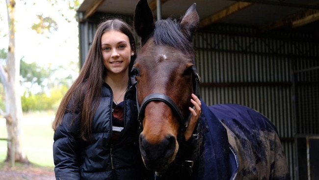 Bella Masters has been riding since she could walk. Picture: Supplied