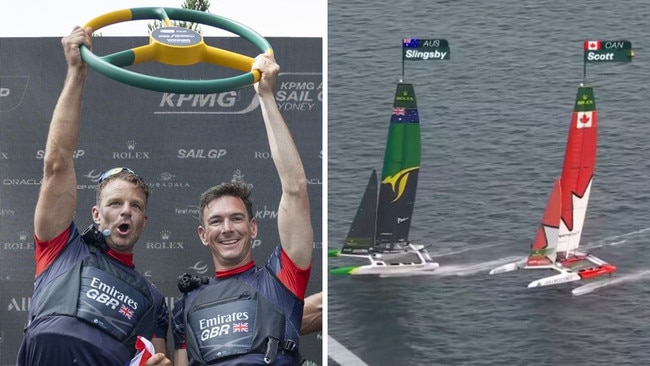 Great Britain beat Australia to win SailGP Sydney.