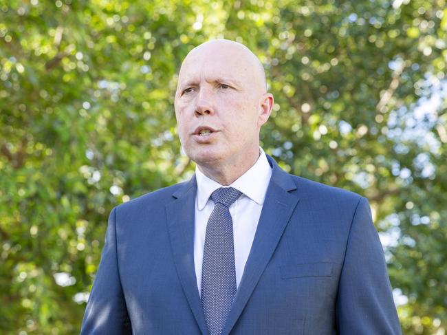 Minister for Defence Peter Dutton has set up a GoFundMe page to raise money for flood victims in his community. Picture: Floss Adams.