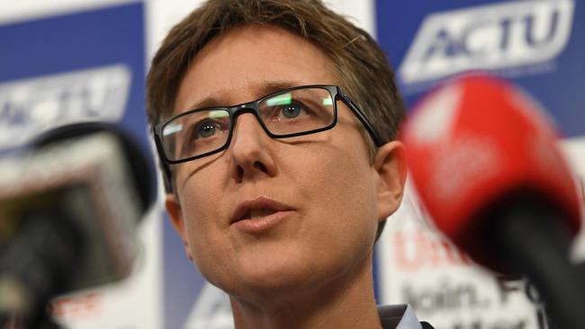 ACTU secretary Sally McManus. Picture: AAP