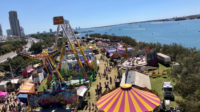 The Gold Coast Show is spread across 4km. Picture: Annie Perets