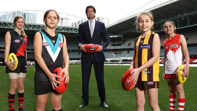 McLachlan says the loss of kids’ sport has been the keenest blow of Covid restrictions. Picture: Michael Klein