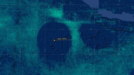 Satellite imagery from the website Global Fish Watch shows the fishing pressures around the Cocos Keeling and Christmas Island region.