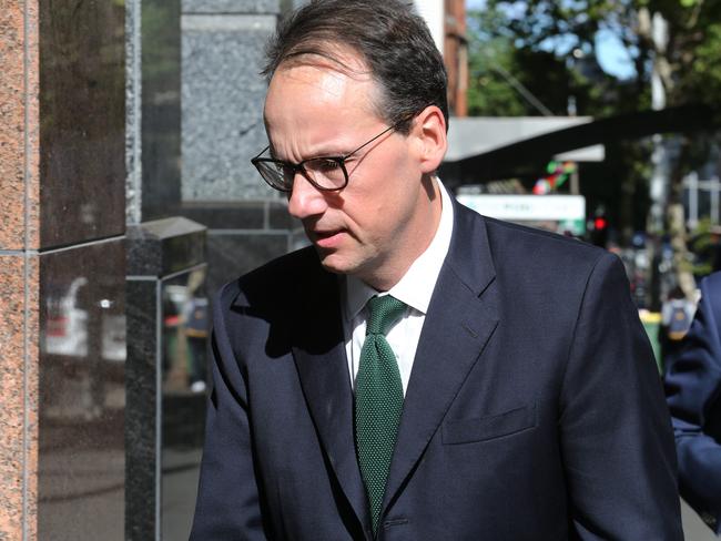 23/11/2018. ASIC Chairman James Shipton arrives at the Banking Royal Commission in Sydney. Britta Campion / The Australian