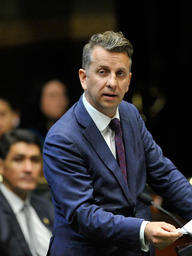 The apology by the ministers was seen as long overdue by survivors and victims’ family members. Pictured is Minister for Transport and Infrastructure Andrew Constance. Picture: Joel Carrett