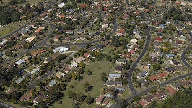 The murder happened in a home on a usually sleepy street at Lismore in northern NSW.