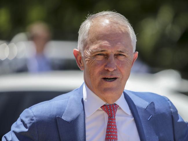 Australian Prime Minister Malcolm Turnbull in Brisbane. Picture: AAP