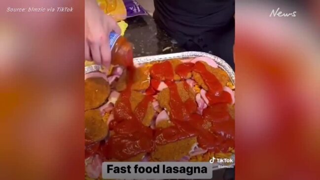 'Actually amazing'- Macca's 'lasagne' recipe shocks