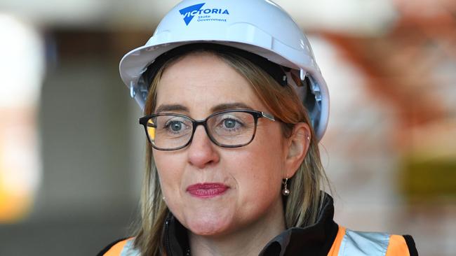 Victorian Minister for infrastructure Jacinta Allan AAP Image/James Ross