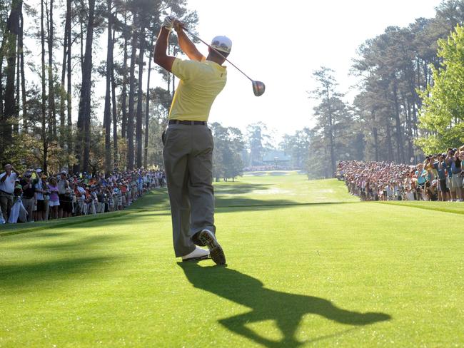 Tiger Woods has won at Augusta in 1997, 2001-02 and 2005. 