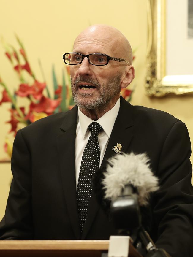 Hobart Lord Mayor Ron Christie. Picture: LUKE BOWDEN