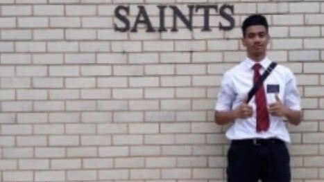 Soatame Leiven Vunipola is one of eight teenagers alleged to have trashed Westfields Sports High School. Picture: Facebook