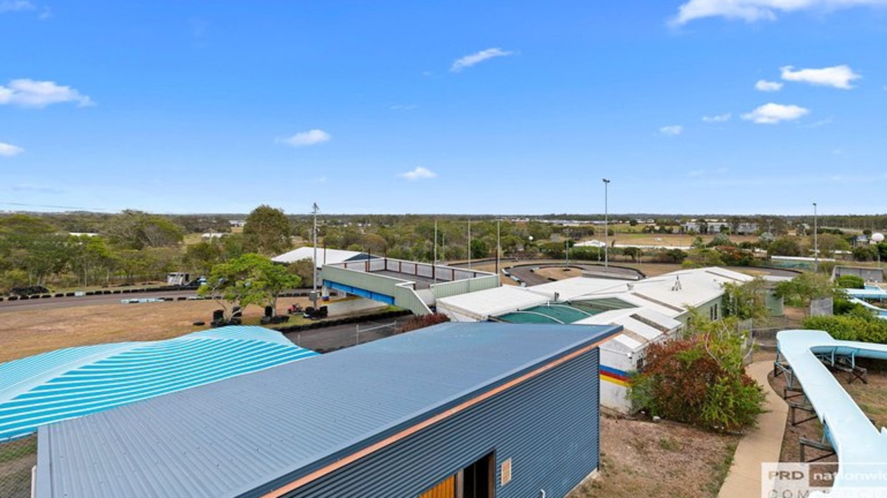 Hervey Bay's waterslide and go kart property on the corner of Maryborough Hervey Bay Rd and Scrub Hill Rd has been up for sale for more than a year.